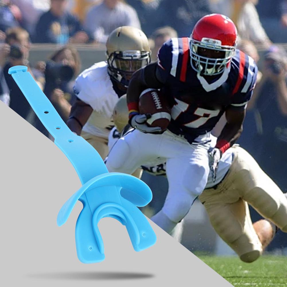 Football Mouthguard with Strap Sports Mouth Guard Football Mouthpiece Football Mouth Guard for Rugby Hockey Basketball
