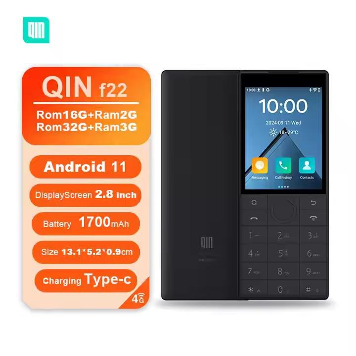 

Багатомовний сенсорний телефон Qin F22 White (3+32G) with Google Play