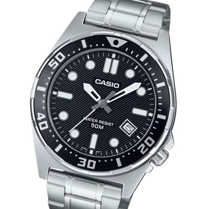 Casio Dress Watch MTD-135D-1AVDF Men's Silver