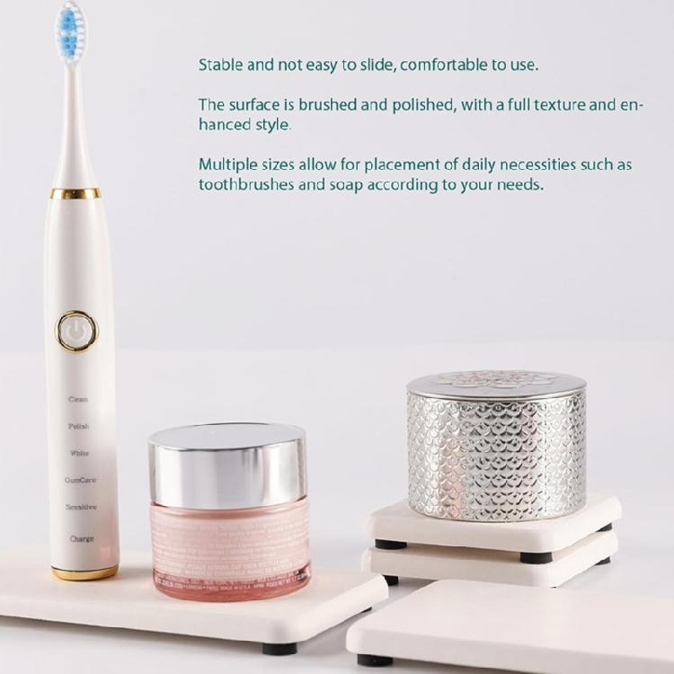 4er Pack Saugfähige Seifenablage Schnell Trocknende Platte Wasserabsorbierender Diatomit Untersetzer