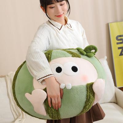 Watermelon Plush Toys Fun Creative Internet Celebrity Toys with the Same Type of Melon Crowd Doll Pillow Pillow Activity Gift