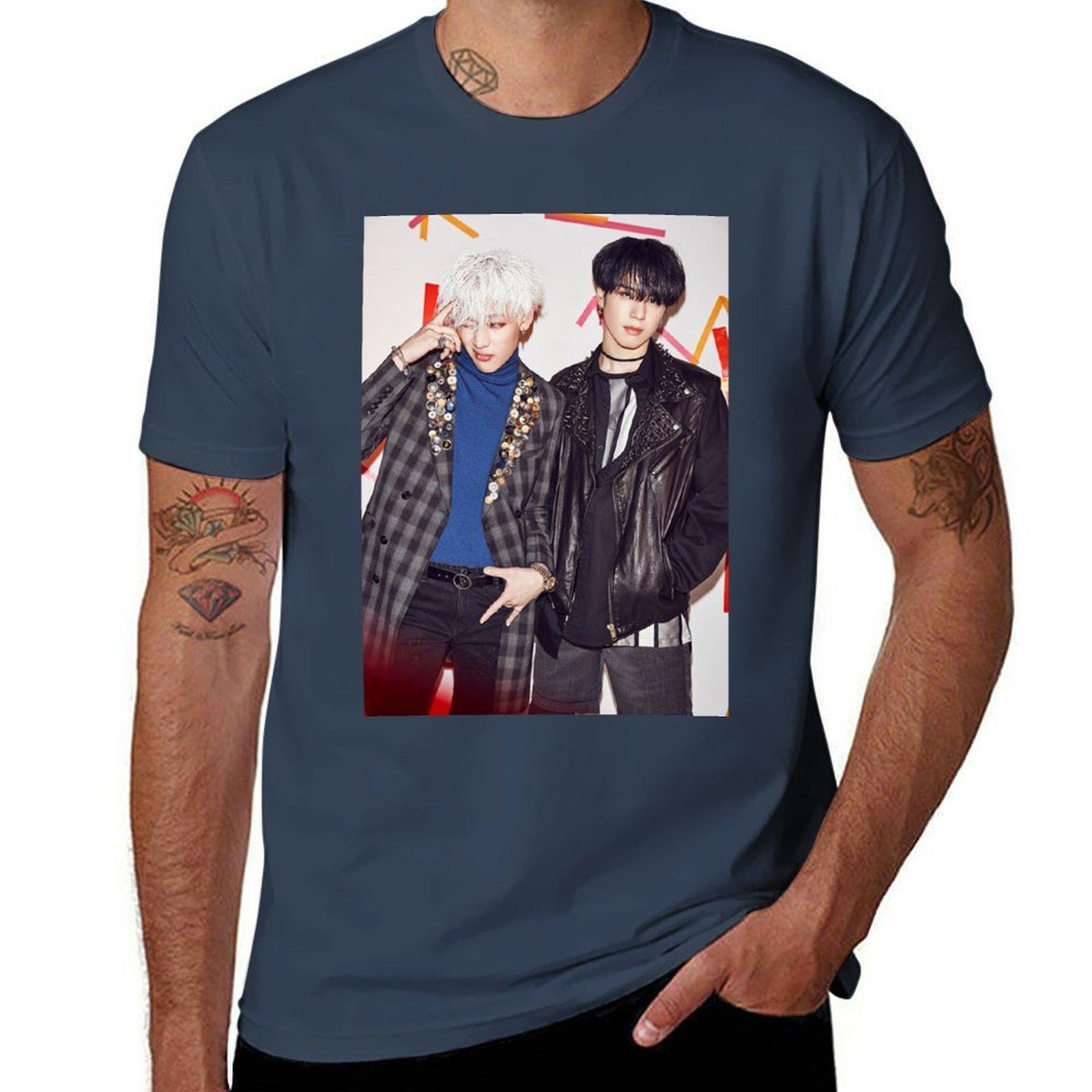 Bambam Yugyeom GOT7 TShirt Casual Loose Fit Summer Tee Shirt S