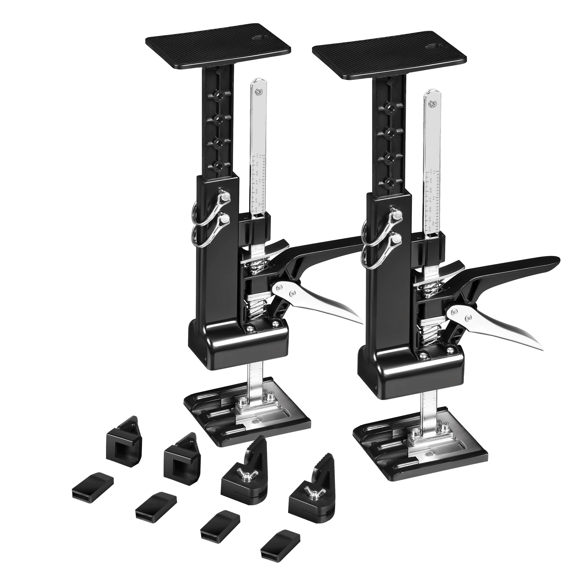 

JACK BOSS Инструмент для ручного подъема 163 кг Вес Шкаф Ручная поддержка Настенный подъемник Установка и домкрат для шкафа, Грузоподъемность, Домкрат, 0-59 см, Система, Ремонт, чёрный