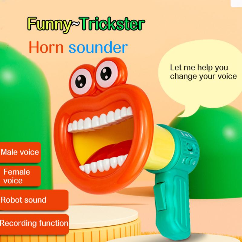 Cheap Funny Microphone Creative Voice Changer Handheld Loudspeaker