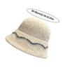 Wool Knitted Fisherman Hat Cold-Proof Beanie Hat New Bucket Hat  Autumn