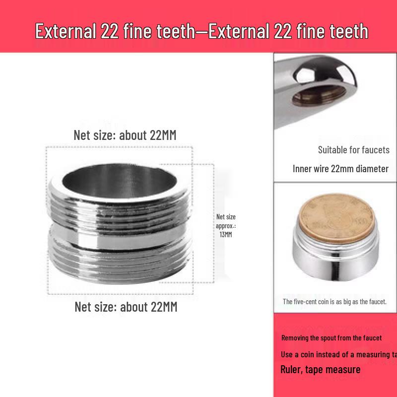 

Hanyou Kitchen & Bathroom Faucet Aerator