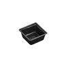 Chuo Kagaku Disposable Containers, Takeout Lunch, Bento, Made In Japan, Microwaveable, SD Cassero, 4K, Square, Black, 50-Count, 8.7 X 8.7 X 4cm, 90-40