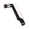 NEW-Motorcycle Gear Shift Lever Footpegs Heel Toe Shifter Pedals Gear Shift Lever For Touring Black