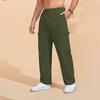 Casual Sports Pants Men's Loose Leggings Long Panel Fitness Running Training Pants