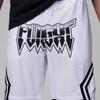 Jordan Mesh Breathable Lace-Up Five-Point Shorts Kids shorts White HM4750-100