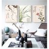 Leinwand Malerei Bild Wand Kunst Dekoration Angepasst Vintage Kunst Chinesischen Stil Meilan Bambus Und Buchstaben Poster Drucken Hause