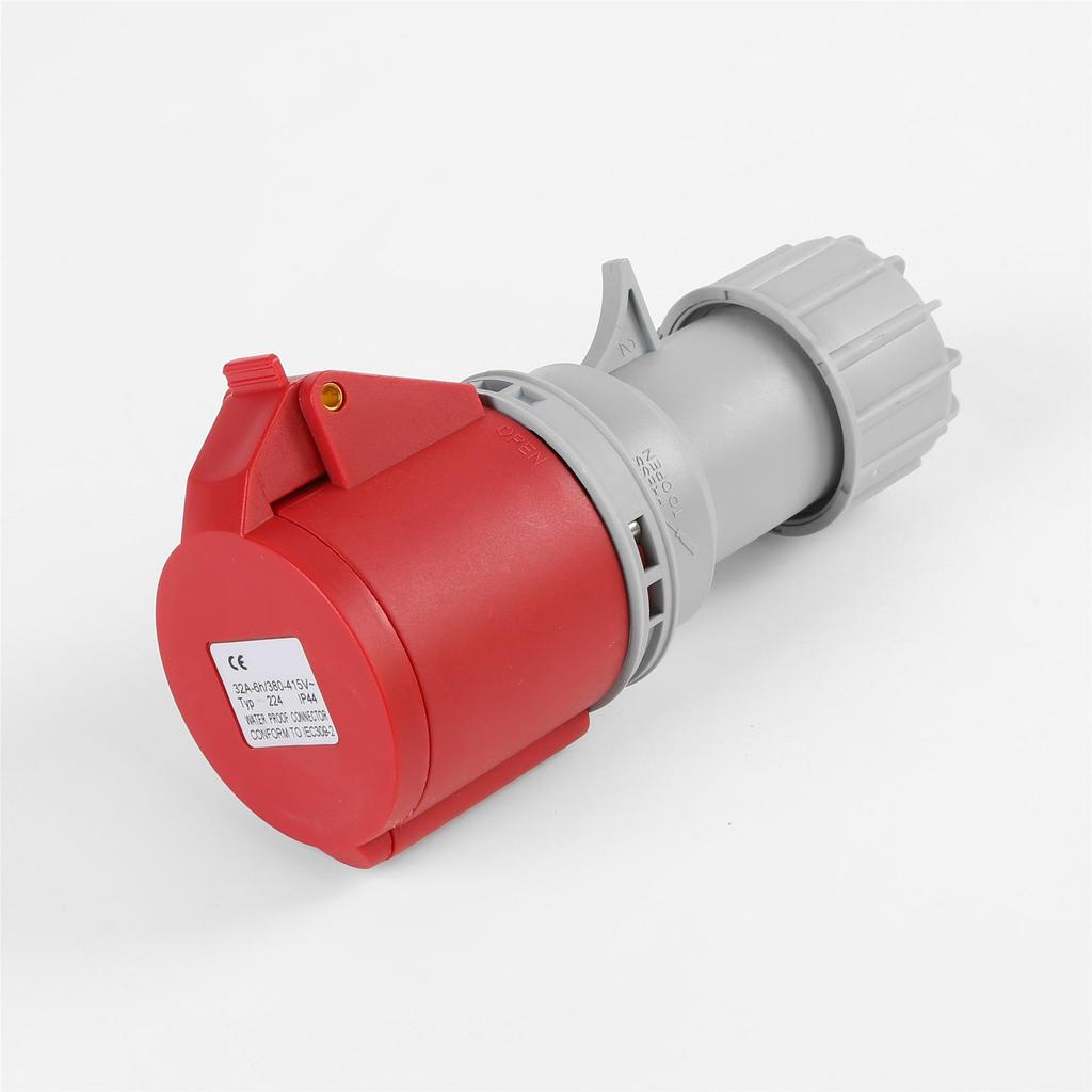 Industrial Waterproof 16A/32A Aviation Plug & Socket Connector - 3, 4, or 5 Core Options