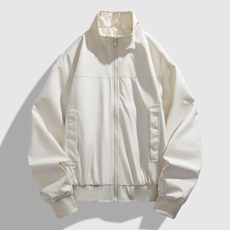 Męska kurtka pilotka z wysokiej półki 2025: Fajny, buntowniczy styl baseballowy na wiosnę/jesień