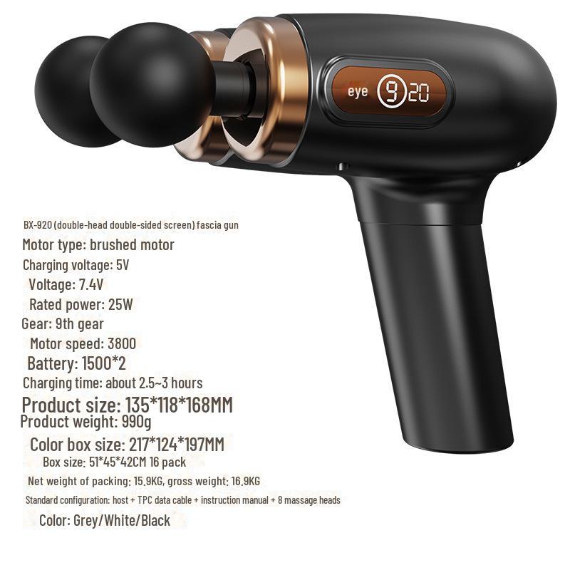 Cross-Border Handheld Electric Elbow Massager with Extended Handle for Comprehensive Body Relief