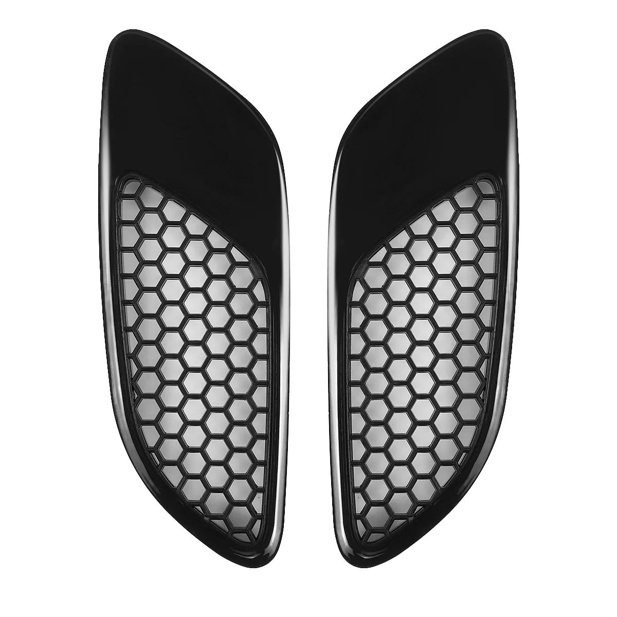 

2 шт. Накладка на вентиляционное отверстие капота двигателя с текстурой под карбон. Подходит для BMW E90 E91 E92 E93 M3 Тип 2007-2011 2012 2013 Glossy Black