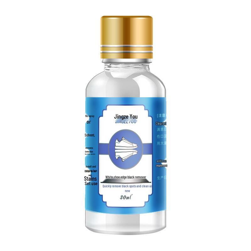 White Shoe Edge Cleaner: Stain & Scratch Remover for Patent & Glossy Leather