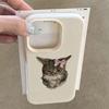 Phone Case For iPhone 17 16 15 14 13 12 11 XS X XR 7 8 Plus 17 Pro Max 16E Air Shockproof Bumper Cover Soft and Cute Cat Pattern