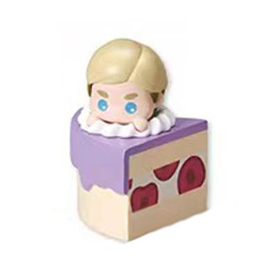 Genuine Gacha Figure Small Scale Model Attack on Titan Mikasa Eren Levi Cake Twisted Egg Action Figure Model Toys