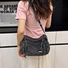 Denim Bag Women's Commuter Tote Bag Large Capacity Crossbody Bag