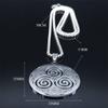 Stainless Steel Witchcraft Vortex Necklace Viking Necklace Jewelry  Accessory