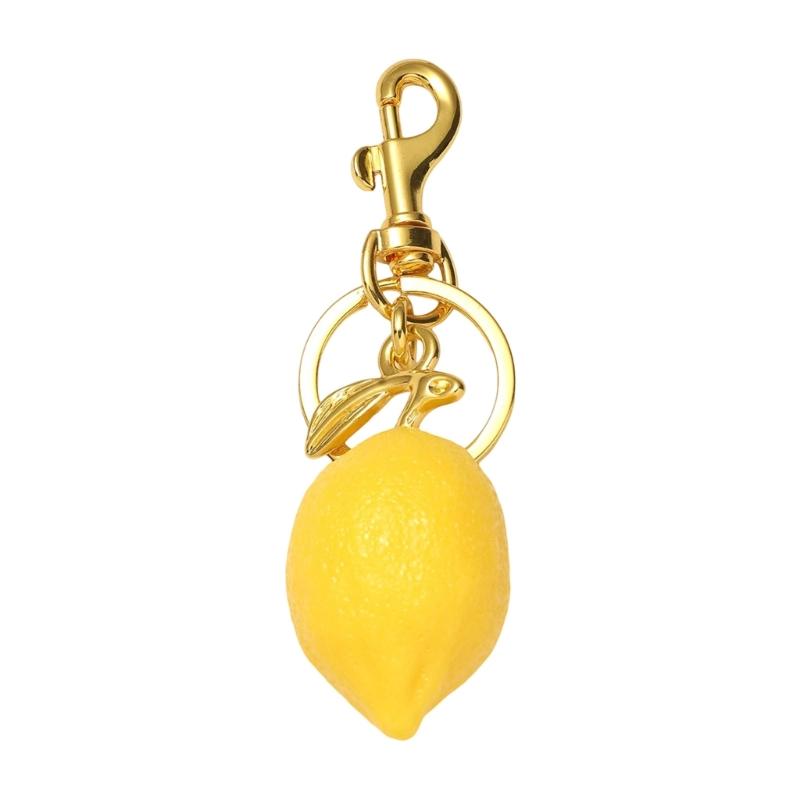 Affascinanti Portachiavi o Ornamenti Frutta alla Moda Decorazioni per Borsa con Chiusura a Fibbia Sicura