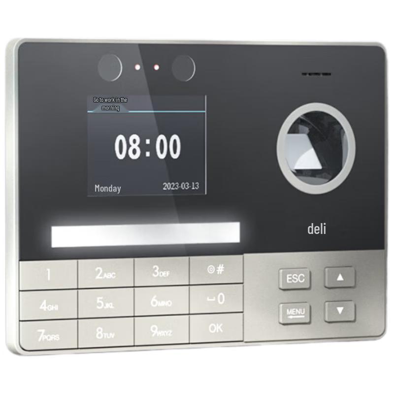 Deli 3760C Smart WiFi Face & Fingerprint Attendance System