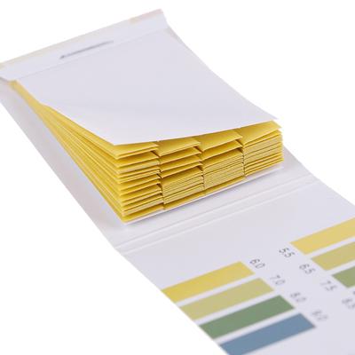 80Strips Misuratori Indicatore Valore Ph 5.5-9.0 Carta di Prova Alcalina Acido Tornasole