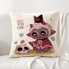 Game C-Cult Of The L-Lamb Cushion Cover Summer Coolness Linen Fabric Double-Sided Printing Pillow Case Sofa Home Decor Gift