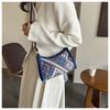 Ethnic Style Armpit Bag Autumn New Style Western-style Single Shoulder Diagonal Cross Hand-held Women's Small Square Bag