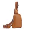 Simple Fashionable and Versatile Men's and Women's Models Small Chest Bag Women's Bag Soft Leather Ladies Crossbody Bag Design Luxury Minimalist