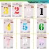 32-inch Aluminum Number Balloon In Independent Packaging for Slimming Party Decoration