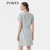 PORTS Women's 2025 Spring/Summer Short Sleeve Dress