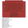 Bluetooth-compatible Keyboard with Protective Case Multi-Touch Trackpad Detachable Design Latency Free Tablet Keyboard for Surface Pro 3/4/5/6/7