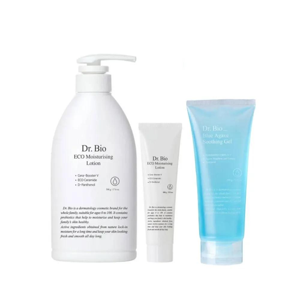 DR.BIO Moisturizing Lotion 600ml Soothing Gel 200g 1 Set