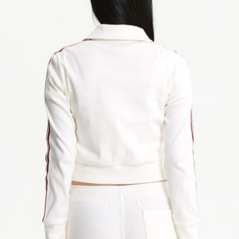 New Balance W Track Ribbed Collar Zip Up B1 nbmdf2W132 19 39