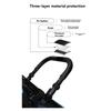 2025+ Kinderwagen Stoßstange Universelle Armlehne Kinderwagen Zubehör Verstellbarer Griff Baby Kinderwagen Mittlere Armlehne