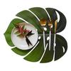 ABWR-8 Piezas Manteles Individuales de Hojas Tropicales Hojas de Monstera Artificiales de EVA Hoja de Palma, Para Decoraciones de Mesa de Boda Suministros para Fiestas