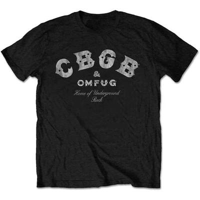 2026 CBGB  OMFUG Cassette Tape Print Cotton TShirt Legendary Punk Club Unisex Short Sleeve Tee Ins Y2k