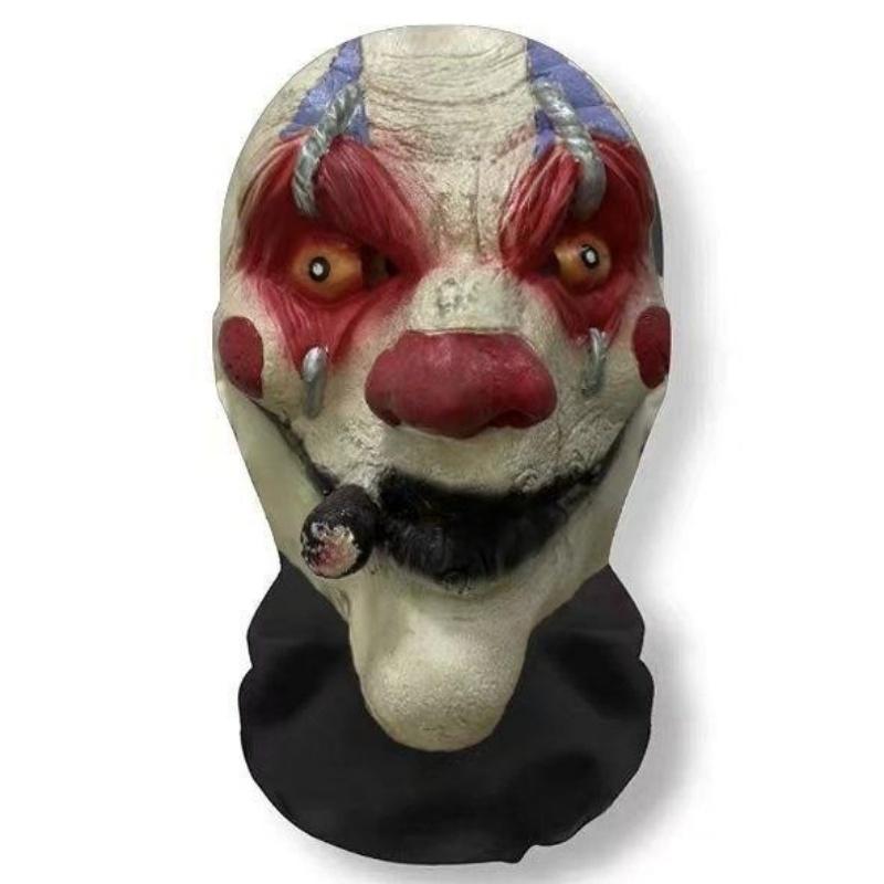 1Pcs Halloween Skull Mesh Printed Head Cover, Sun-Protective And Breathable Face Mask With Visibility, Festival Party Head Cover