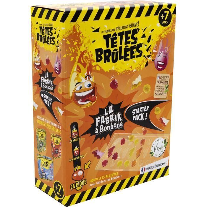 La Fabrik a bonbons STARTER PACK - TETES BRULEES - Gemischt - Weiß - 21x9x29cm - Kind - 2 Jahre Garantie