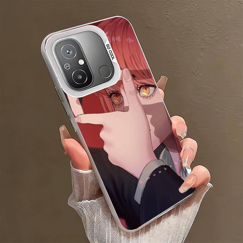 Anime Character Makima CSM Soft Phone Case for Xiaomi Redmi 15C 15 14C 13C 12C Poco X5 X6 X7 Pro X3 F8 F7 Ultra M8 13 12 Cover B