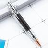 Brass Sandalwood Gun Handle Ballpoint Pen, Engravable Submachine Gun Design