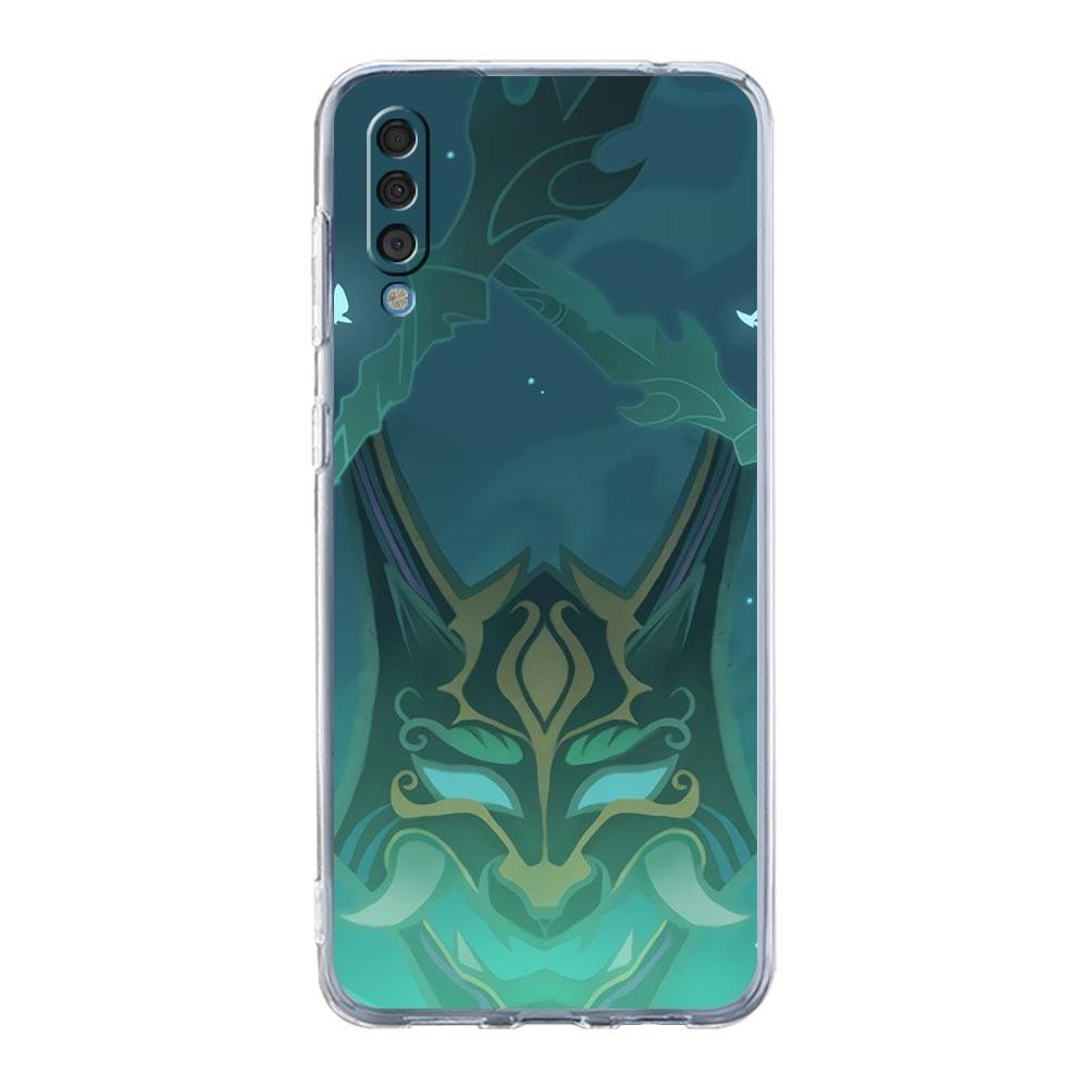 

Чехол для телефона Samsung A14 A50 A70 A30 A40 A20E A10 A10S A20S A02S A04S A12 A22 A32 A34 A42 A52 5G A54 Genshin Impact, чехол с логотипом Samsung A10