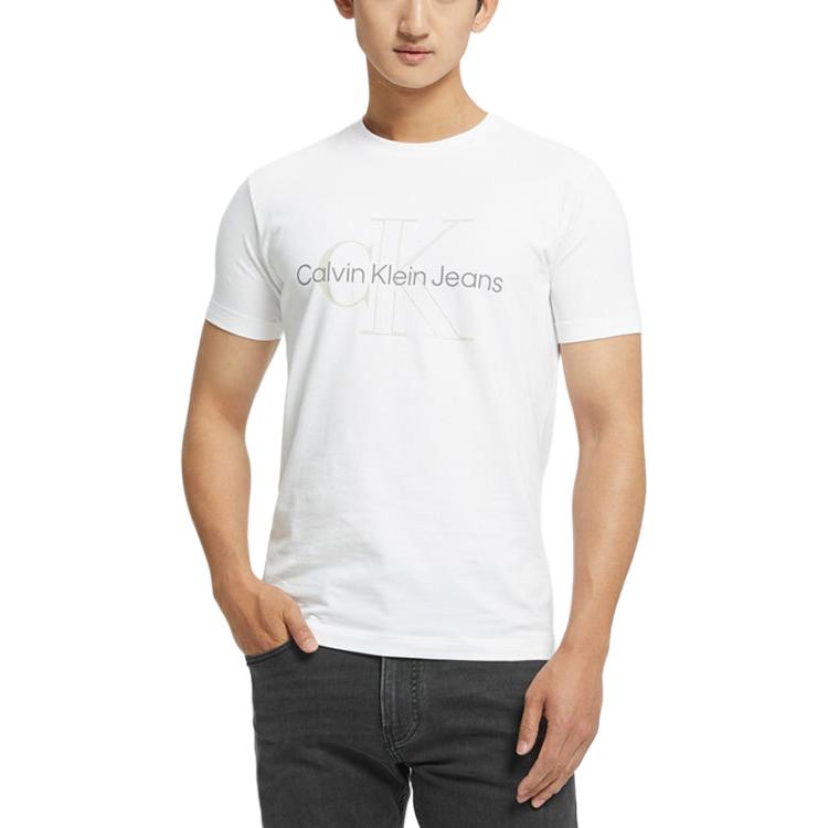 CALVIN KLEIN SS22 T Shirt Men's White J320568-YAF