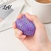 Portable Stress Reliever Mini Glitter Shell Squeeze Toy Relief Sugar Ball TPR Fidget Soft Stretchy Transparent Ocean Sensory Toy Relaxation