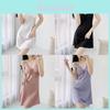 Ice Silk Womens Sleeveless Nightdress With V Neck For Summer Sleepwear And Lounge