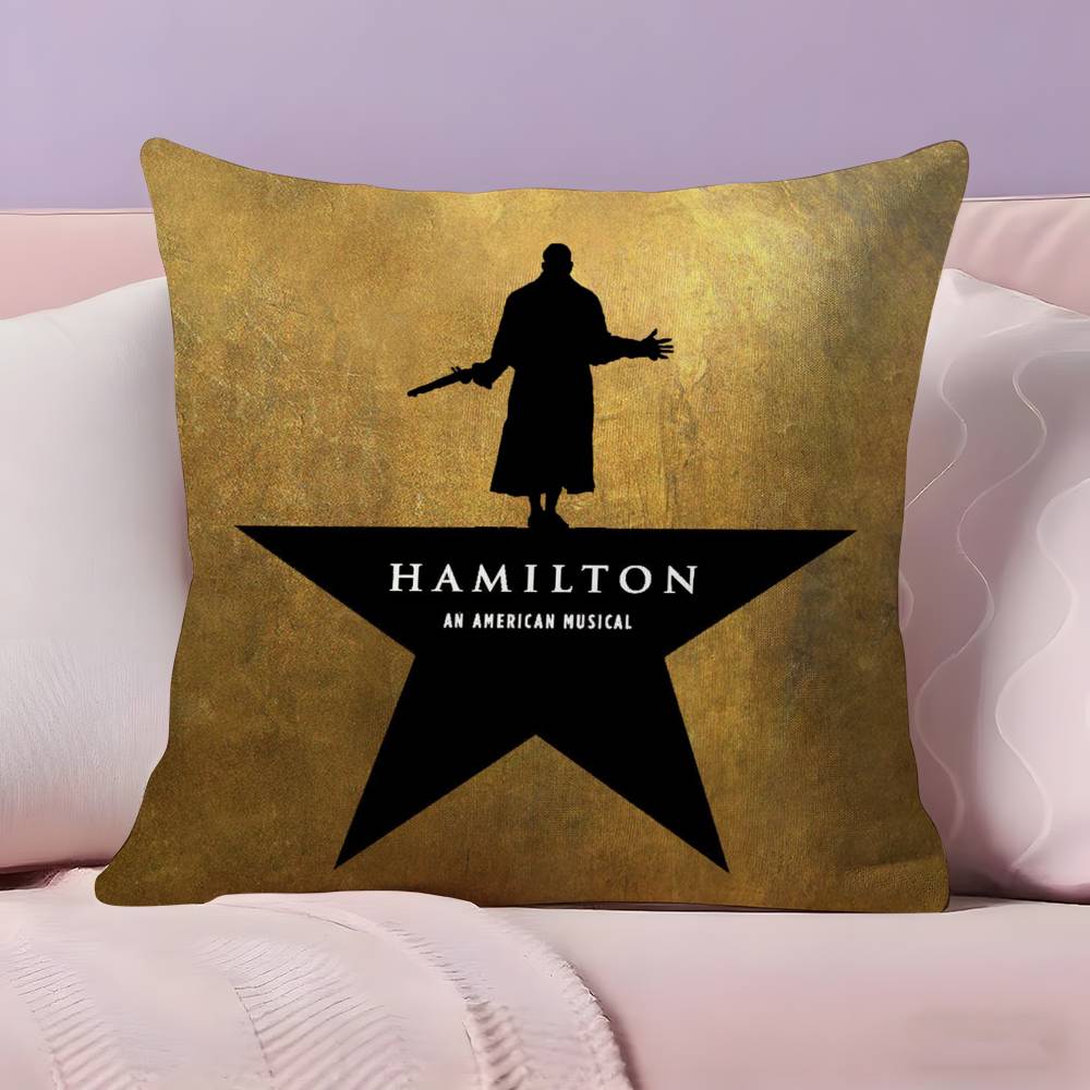 Hamilton-ES Federa per Cuscino Musicale Anti-acaro Cuscino con Cerniera Invisibile Morbido Peluche Corto Copricuscino per Divano