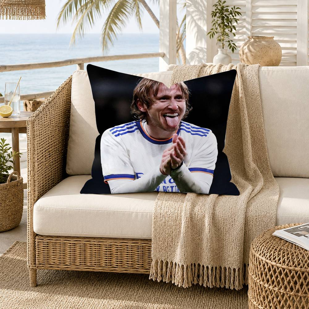 Luka Modric Pillow Case for Sofa Living Room Home office Decor Protective Cover