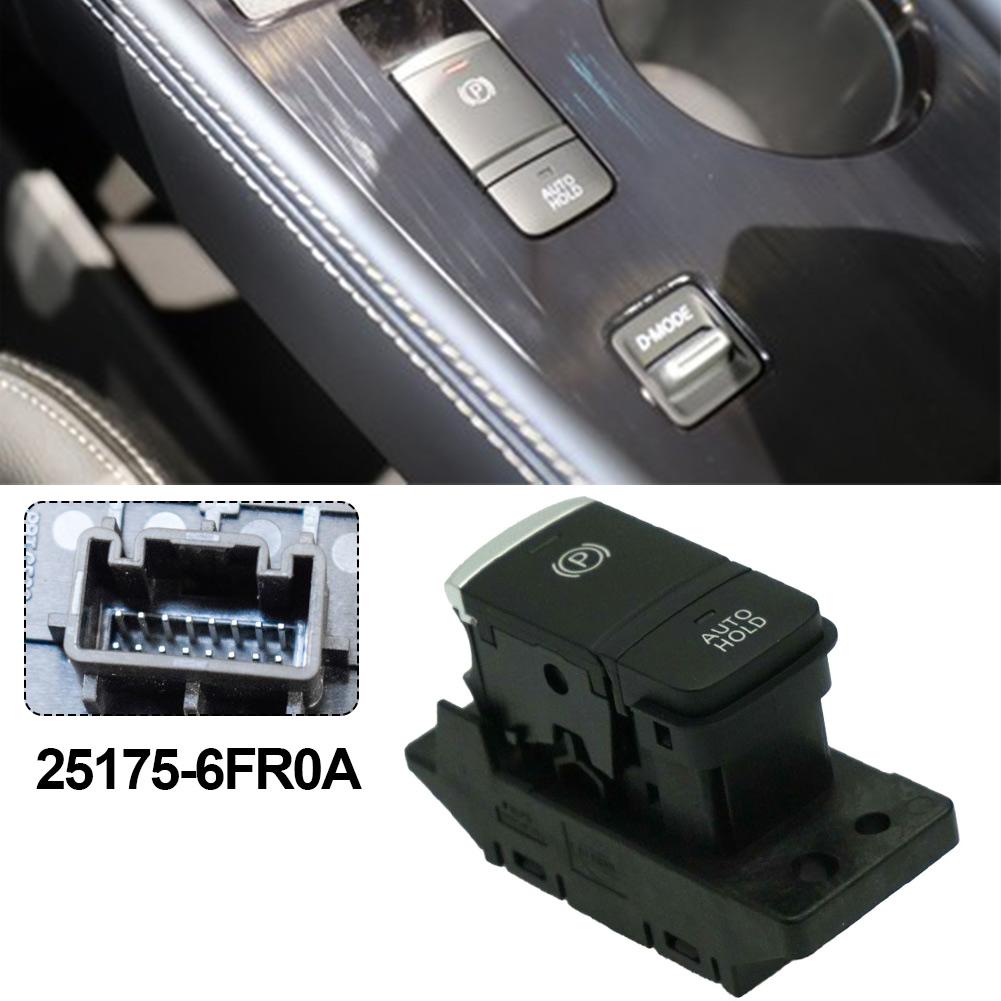 

Переключатель ручного тормоза, 1 шт., 25175-6FR0A, черный, Plug-and-Play