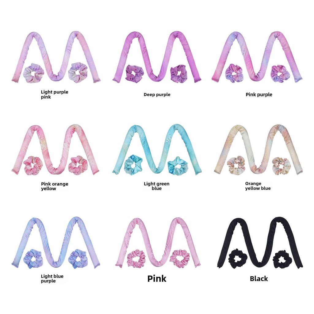 Bigudiu de păr din burete pentru bucle lejere fără căldură: Coafare delicată și confortabilă pentru somn